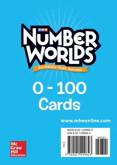 Number Worlds 0-100 Cards