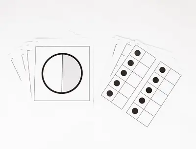 Everyday Mathematics 4, Grade K, Quick Look Cards - Five Frames