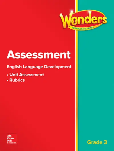 Wonders for English Learners G3 Assessment