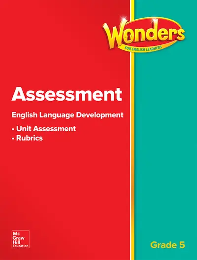 Wonders for English Learners G5 Assessment