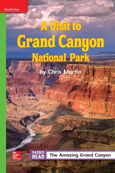Inspire Science, Grade 4, Leveled Reader, A Visit to Grand Canyon National Park Beyond Level