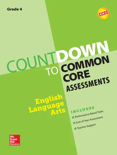 Countdown to Common Core Assessments Grade 4: ELA