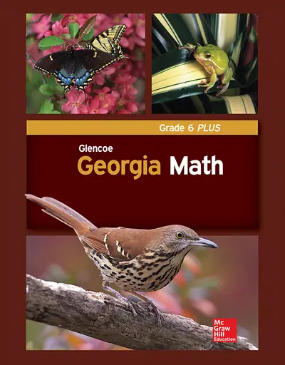 CUS Glencoe Math Plus Grade 6, Student Edition, Volume 1 Georgia Edition