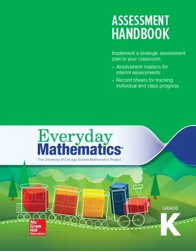 Everyday Mathematics 4, Grade K, Assessment Handbook