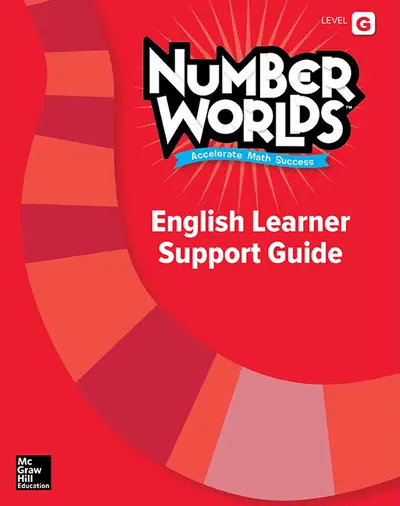 Level G English Learner Support Guide, Number Worlds Standards-neutral Version