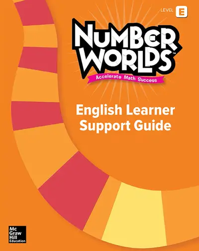 Level E English Learner Support Guide, Number Worlds Standards-neutral Version