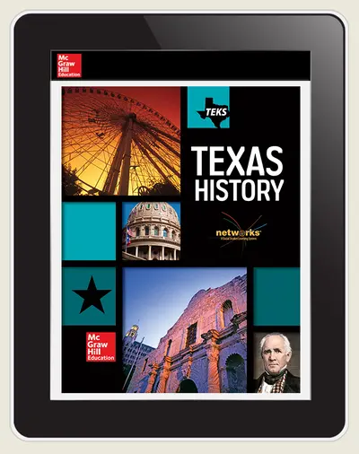 Texas History, LearnSmart, Student Edition, 4-year subscription