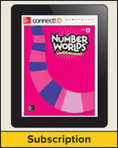 Number Worlds Levels A-J Teacher Subscription, 6-month