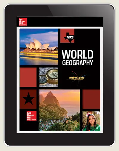 World Geography, Texas Student Learning Center, 2-year subscription