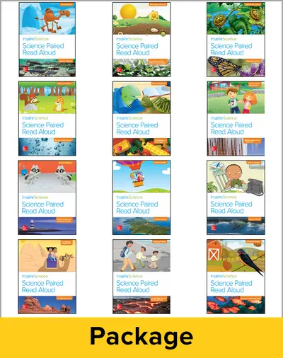 Inspire Science Grade 2, Paired Read Aloud Class Set (1 Each of 12 books)