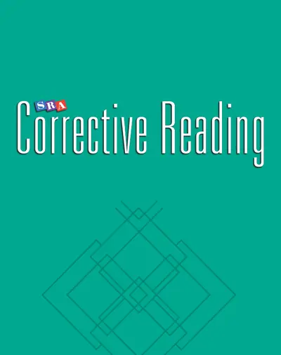 Corrective Reading Comprehension Level C, Teacher Materials