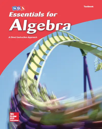 Essentials for Algebra, Student Textbook