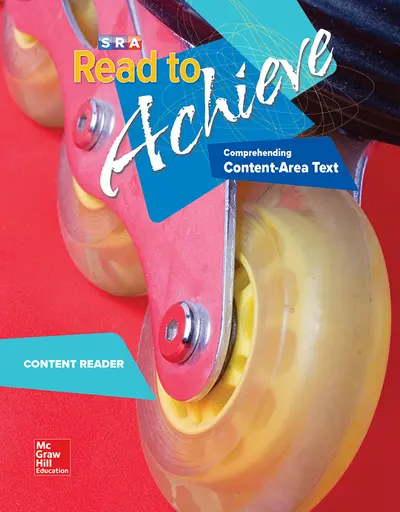 Read to Achieve: Comprehending Content Area Text, Content Reader