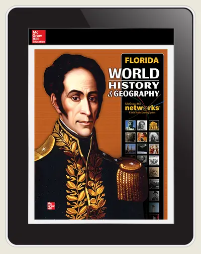 World History and Geography, Florida Teacher Lesson Center, 1-year Subscription