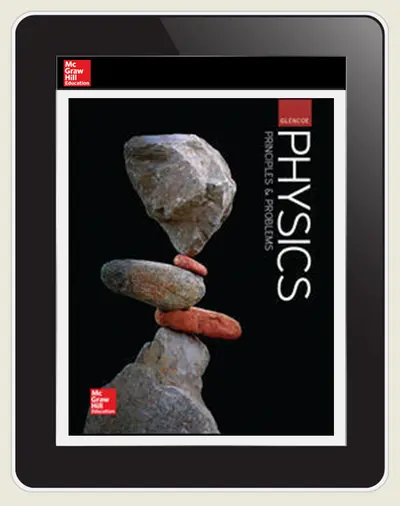 Physics: Principles and Problems North Carolina eStudent Edition 1-Year Subscription