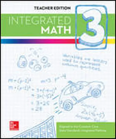 Integrated Math, Course 3, Student Edition