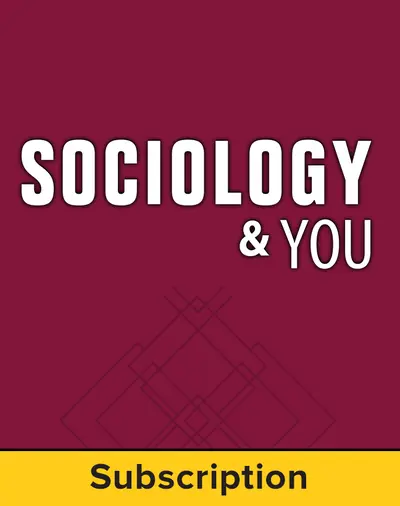 Sociology & You, Complete Classroom Set, Print and Digital, 6-year subscription (set of 30)