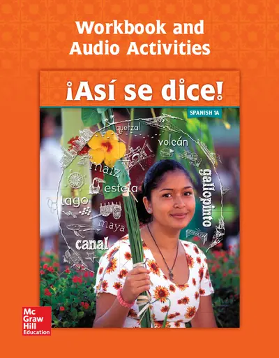 Asi se dice! Level 1A, Workbook and Audio Activities