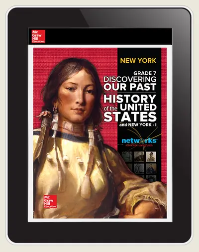 Discovering Our Past: A History of the United States, New York I, LearnSmart, Teacher Edition, 6-year subscription