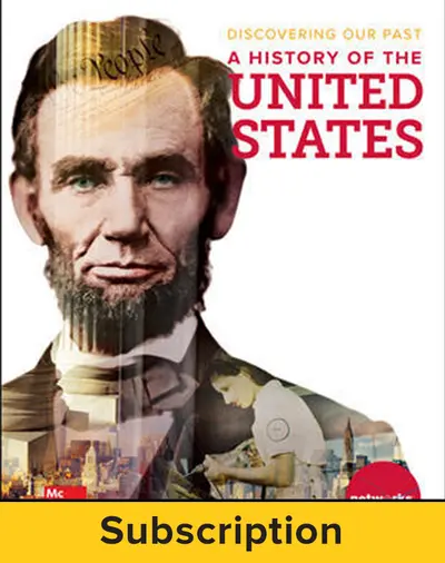Discovering Our Past: A History of the United States, Student Learning Center, 1-year subscription