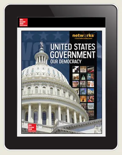 United States Government: Our Democracy, Embedded Student LearnSmart, 1-year subscription