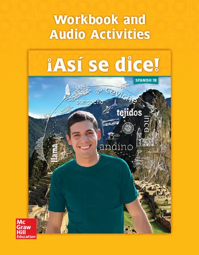 Asi se dice! Level 1B, Workbook and Audio Activities