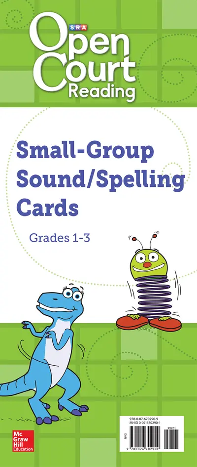 Open Court Reading Grades 1-3 Medium-Sized Sound/Spelling Cards