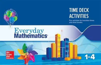 Everyday Mathematics 4: Grades 1-4, Time Card Deck Activity Booklet