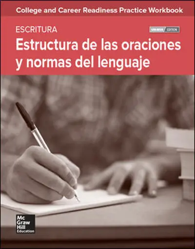 College and Career Readiness Skills Practice Workbook: Sentence Structure and Mechanics Spanish Edition, 10-pack