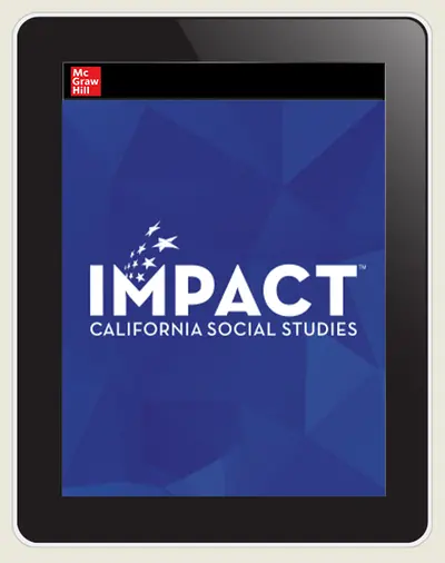 IMPACT: California, Grade 12, Online Student Edition, 8-year Subscription, Principles of American Democracy