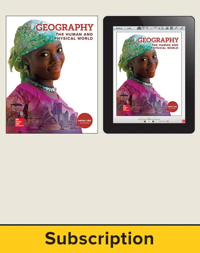 Geography: The Human and Physical World, Student Suite with LearnSmart Bundle, 1-year subscription