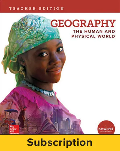 Geography: The Human and Physical World, Teacher Suite with LearnSmart Bundle, 6-year subscription