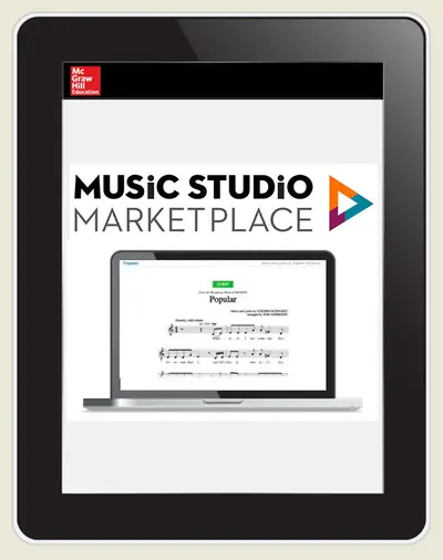 Music Studio Marketplace, Hal Leonard Levels 3-4: Mixed Pop Choral Music, 6-year Digital Bundle subscription