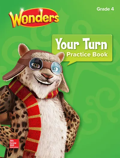 Wonders, Your Turn Practice Book, Grade 4