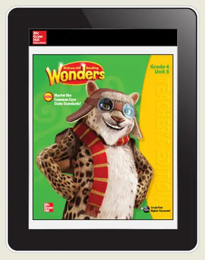 Wonders Student Online Workspace 2-Yr Online Subscription Grade 4