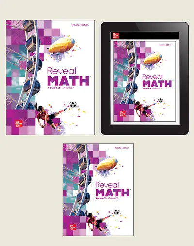 Reveal Math Course 2, Teacher Bundle, 6-year subscription