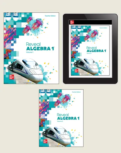 Reveal Algebra 1, Teacher Bundle, 6-year subscription