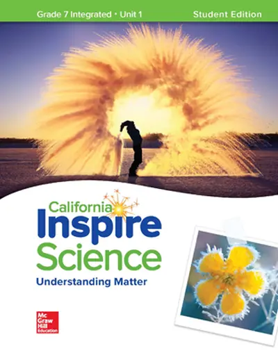 California Inspire Science: G7 Integrated eStudent Edition 1-year subscription