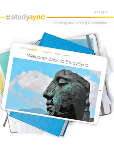 StudySync Core ELA Grade 7, Standard Single Bind Student Bundle, 1-year print and digital, plus 2 novels