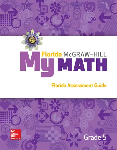 Florida McGraw Hill My Math Grade 5, Assessment Guide