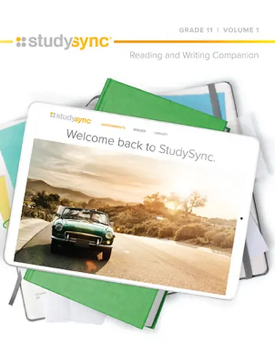 StudySync Core ELA Grade 11, Standard Single Bind Set Student Bundle, 1-year print and digital, plus 2 novels