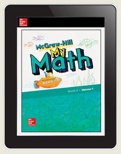 McGraw-Hill My Math, Student Center 2 Year Subscription Grade 2