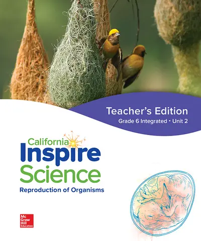 California Inspire Science: G6 Integrated Teacher Edition Unit 2