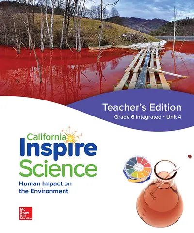 California Inspire Science: G6 Integrated Teacher Edition Unit 4