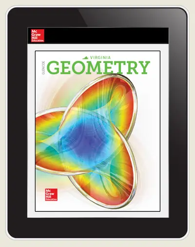 Glencoe Geometry, Virginia eStudent Edition, 6-year subscription