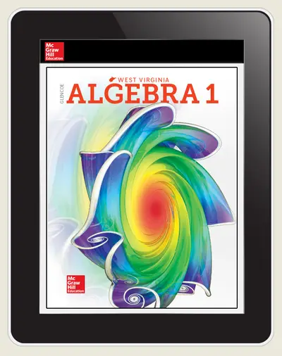 Glencoe Algebra 1, West Virginia eTeacher Edition, 1-year subscription