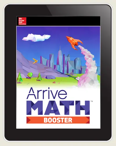 Arrive Math Booster Grade K-8, Student, 6-year subscription