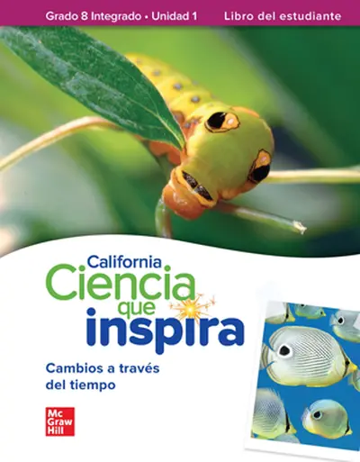 California Inspire Science: G8 Integrated Student Edition 4 Unit Bundle