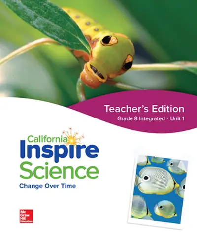 California Inspire Science: G8 Integrated Teacher Edition 4 Unit Bundle