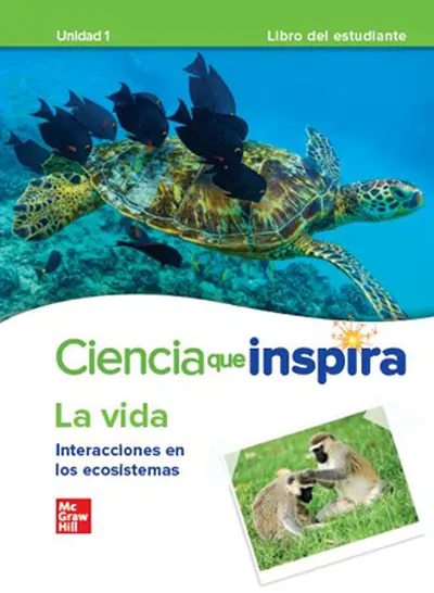California Inspire Science: Life G7 Comprehensive SPANISH Student Bundle 8-year subscription